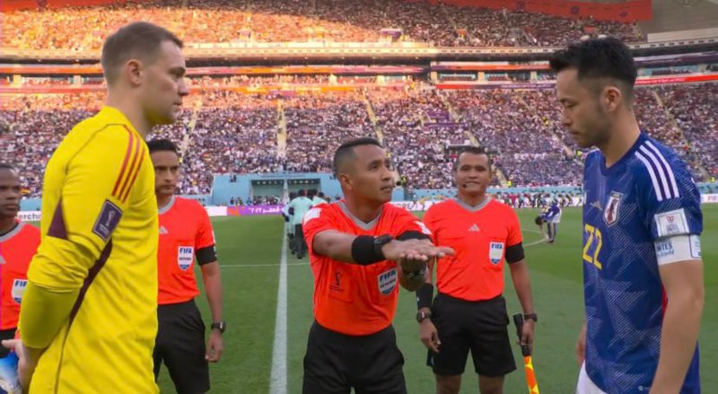 Iván Barton, uno de los dos árbitros salvadoreños en el Mundial de Catar.