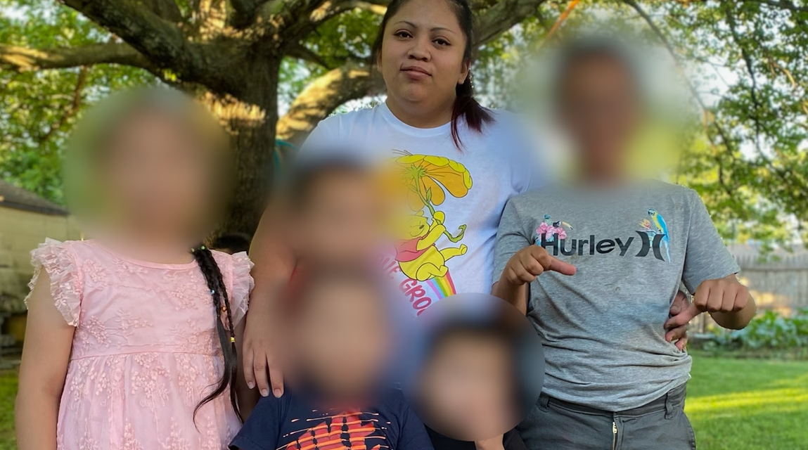 El drama de una salvadoreña, madre de 5 hijos, arrestada por ICE y en proceso de deportación